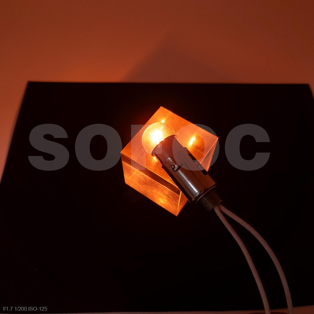 SOFOC 1156 P21W BA15S Lampe Amber Gelb G18 12V 10W für Auto/Motorrad Blinker Seitenmarkierungsleucht