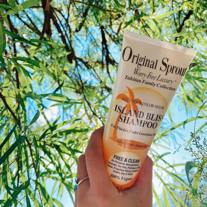 Original Sprout Tahitian Island Bliss Shampoo sulfatfrei 236 ml, weiß 236.59 ml (1er Pack)