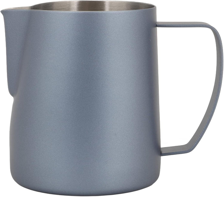 Milchaufschäumbecher aus Edelstahl, 700 Ml, Langlebiger Dampfkrug für Latte-Art-Enthusiasten (Königs