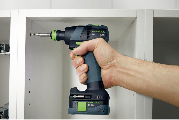 Festool Akku-Bohrschrauber TXS 12 2,5-Set 576874 (Bohrschrauber Bohrer Werkstatt Holzbohrer Stahlboh