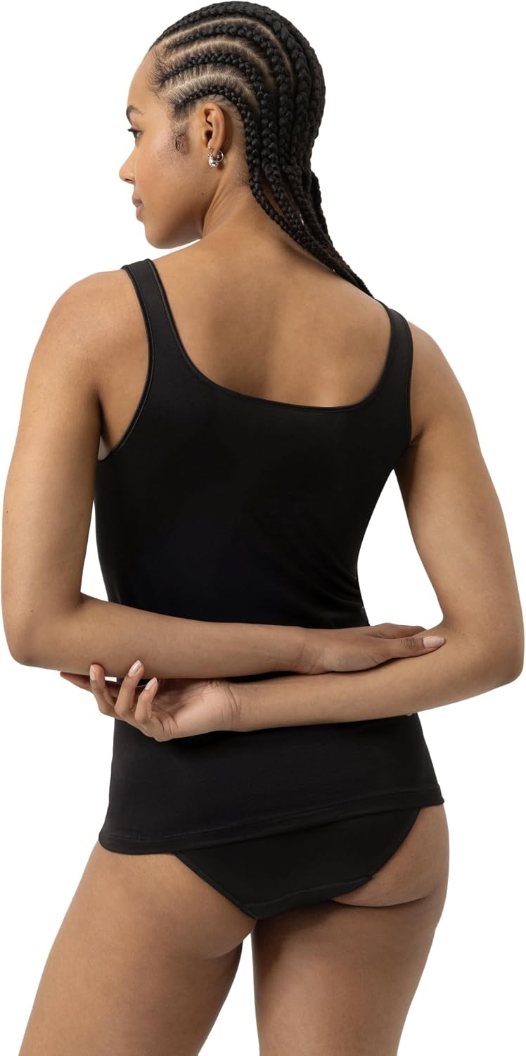 Mey Damen-Top mit Breiten Trägern &amp; Rundhalsausschnitt - Als Unterhemd oder Tanktop für Frauen - Bas