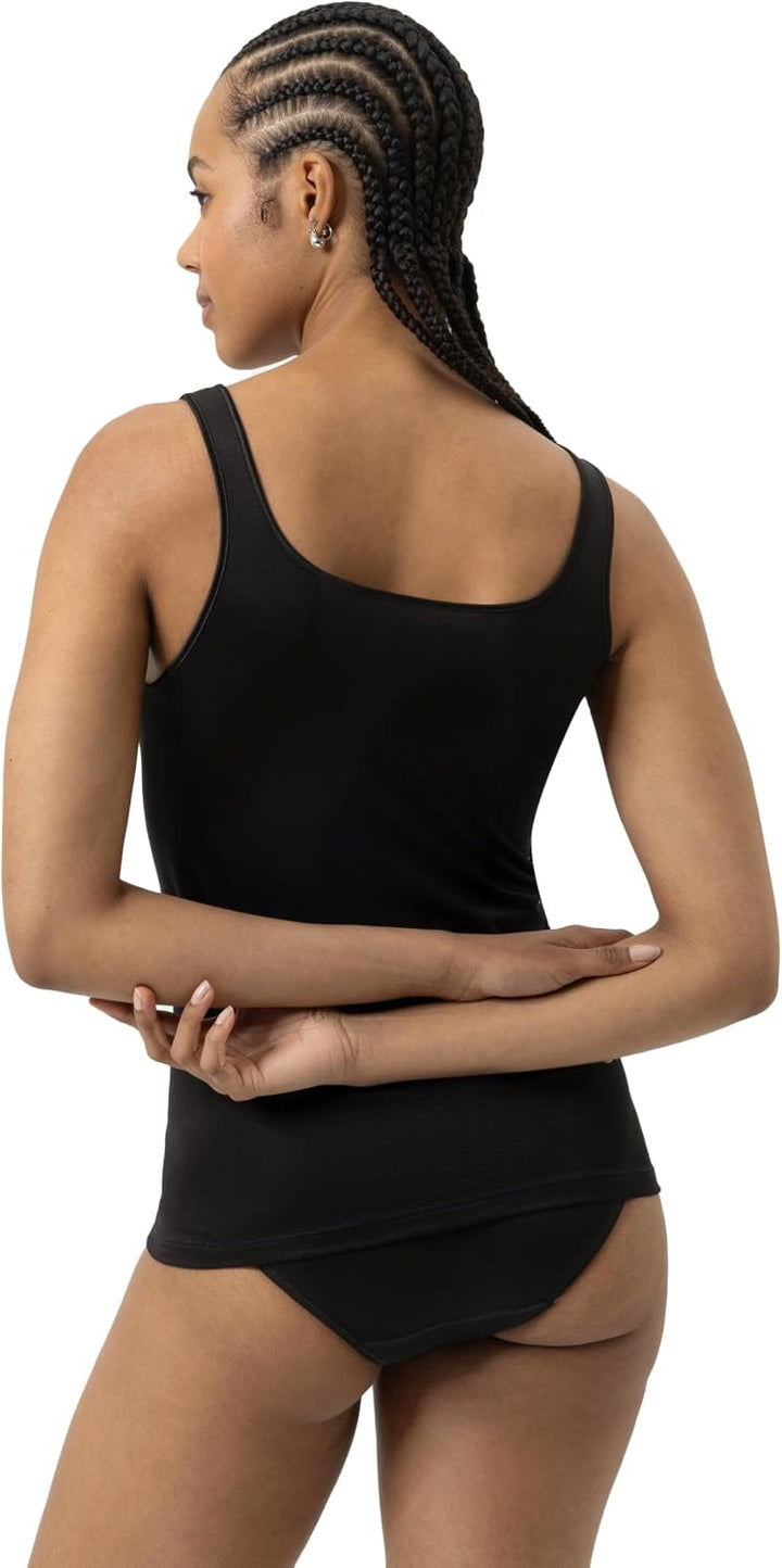 Mey Damen-Top mit Breiten Trägern &amp; Rundhalsausschnitt - Als Unterhemd oder Tanktop für Frauen - Bas