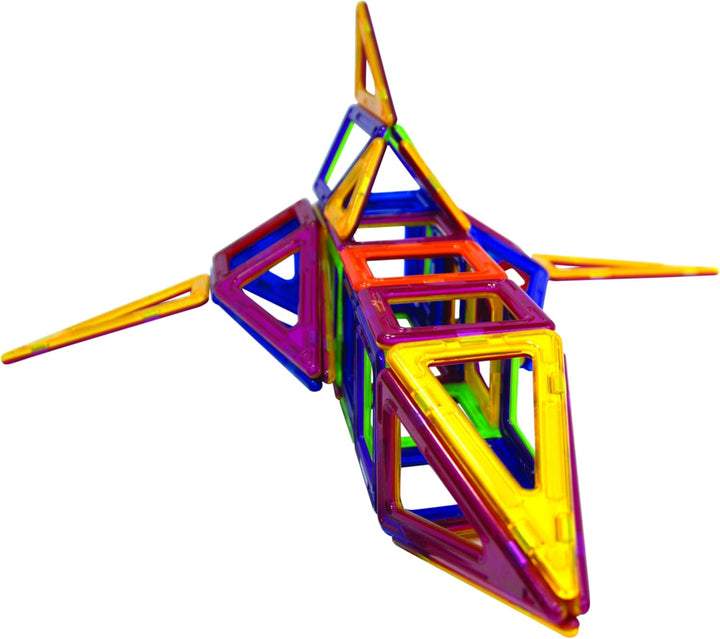 MAGNIKON Magnetische Bausteine Die Gravitation 62 Teile - Kinderspielzeug ab 3 Jahre, Magnete Kinder