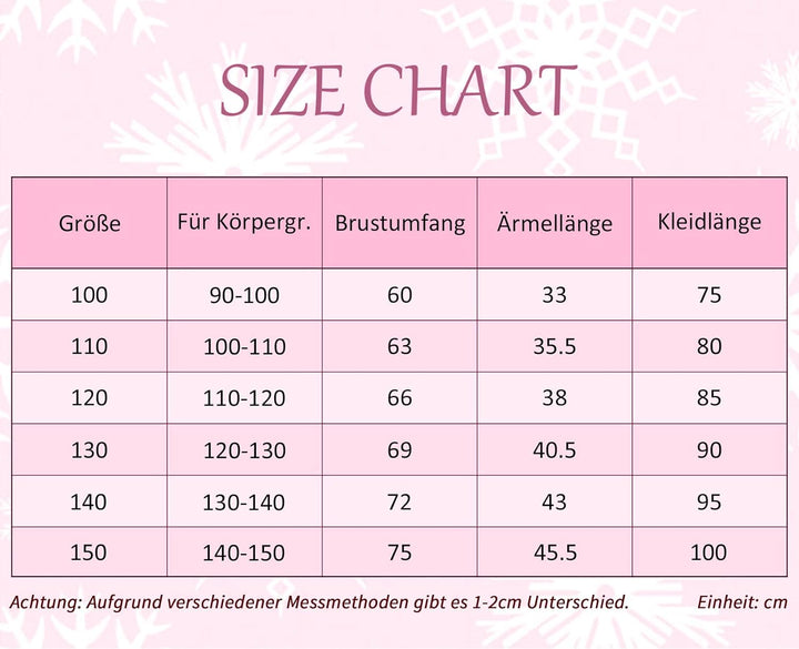 KANDEMY Mädchen Prinzessin Aurora Kostüm Kinder Dornröschen Kleid Karneval Kostüme für Fasching Part