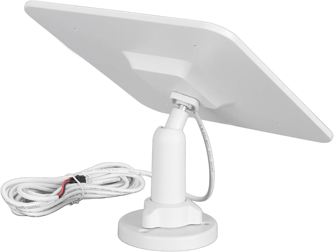 12 W Solarpanel für Türklingel, IP66 Wasserdichtes Solarpanel Ladegerät für Nest/Eufy Doorbell 2K Ka