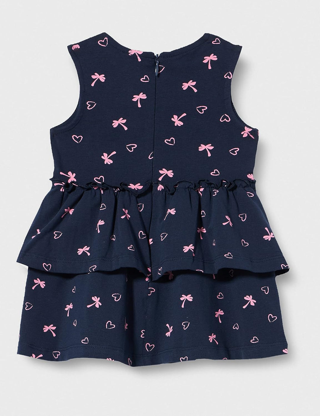 s.Oliver Baumwollkleid mit Volants 68 Blau 59a1, 68 Blau 59a1