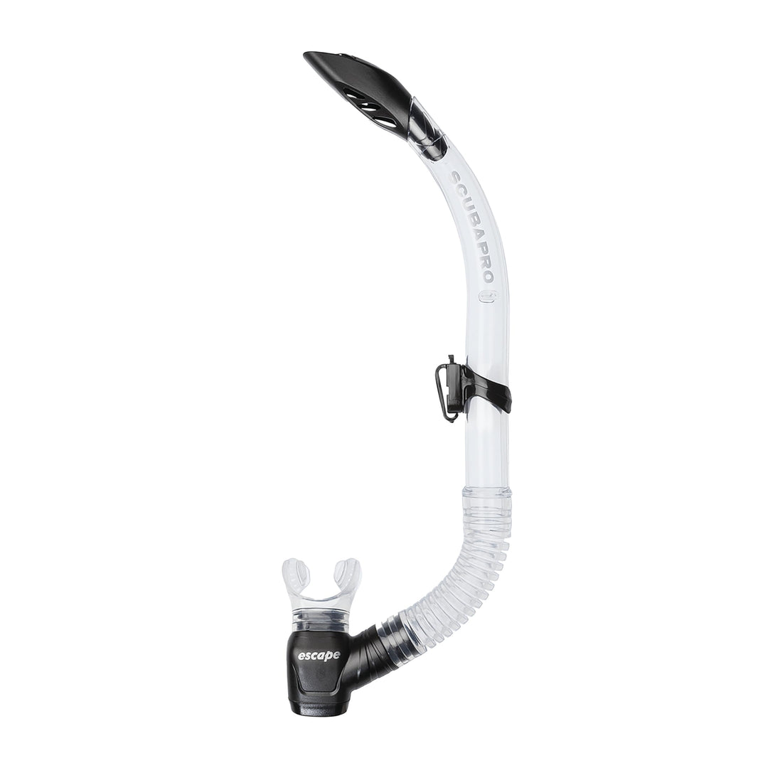 ScubaPro Escape Scuba Divers Schnorchel Schwarz, Blau, Transparent, Gelb, Schwarz, Blau, Transparent