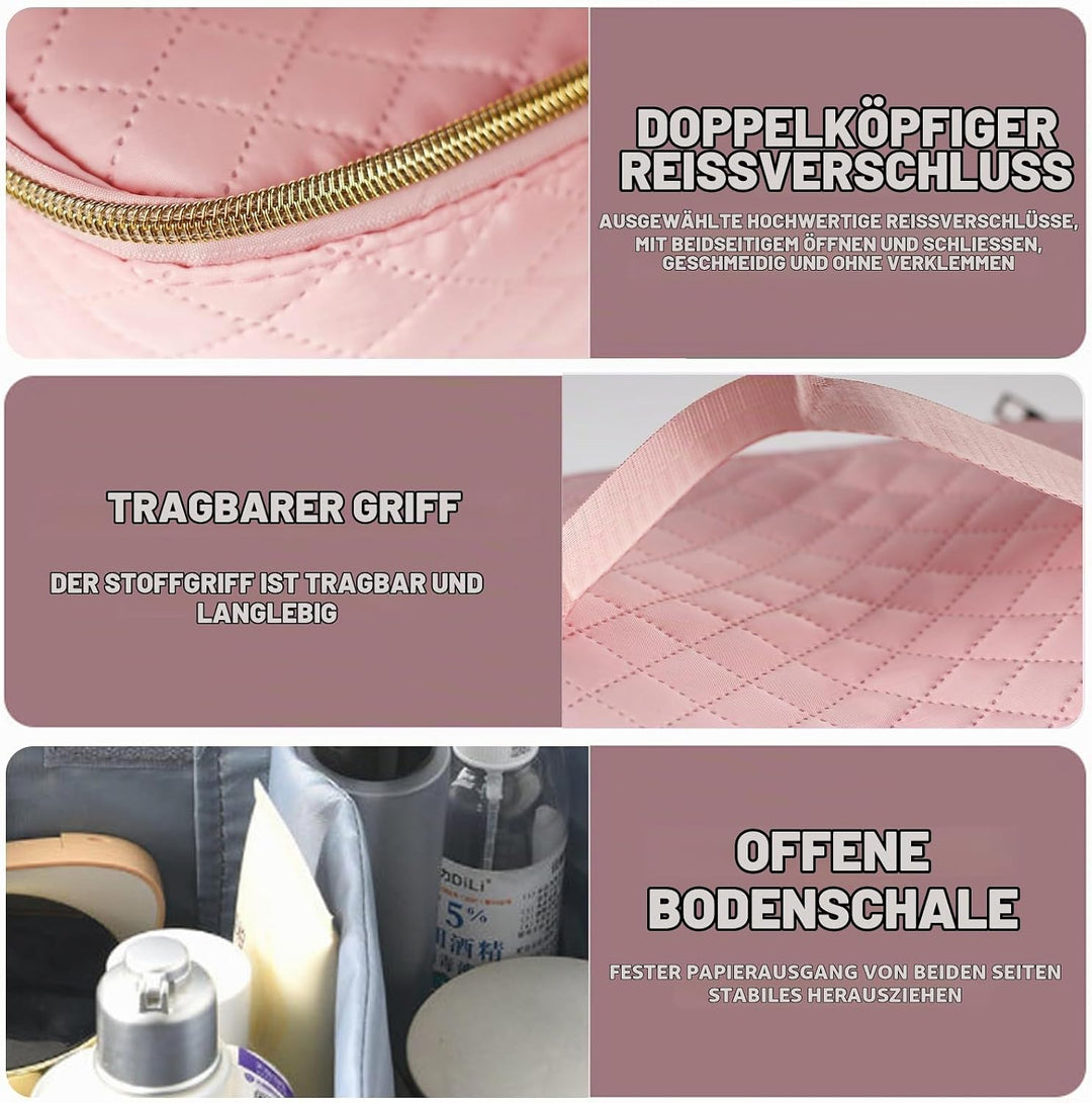 Nagellack Aufbewahrung Nagelkoffer Doppelschicht Tragbarer Nail Polish Organizer Nagellack Tasche fü