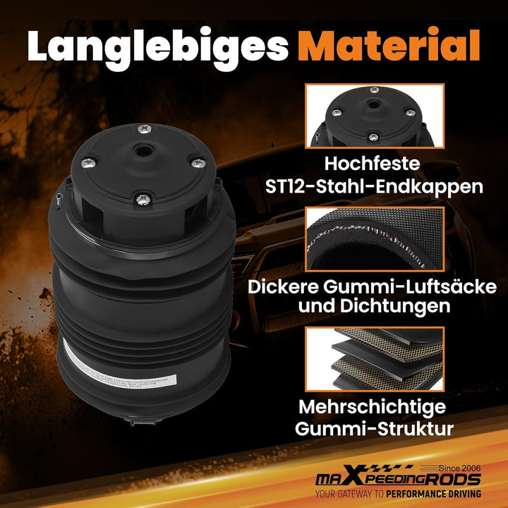 maXpeedingrods 2113200925 Luftfeder mit 2Pins Hinten Links/Rechts für E-Klasse S211