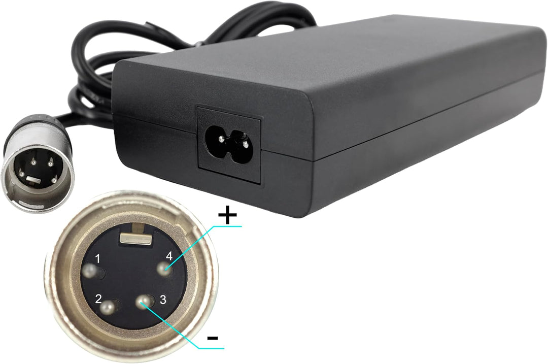 PowerSmart® 42V 3A Ladegerät für 36V Akkus Derby Cycle Impulse 14574-1GP 11 Ah, Impulse 16565-1GP 15