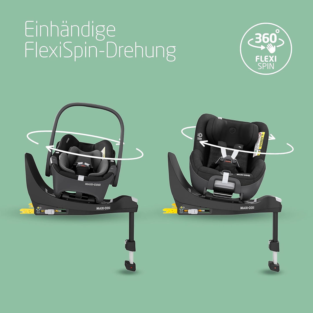 Maxi-Cosi FamilyFix 360 i-Size Basis, Pebble 360 i-Size Babyschale, Pearl 360 i-Size Kleinkindautosi