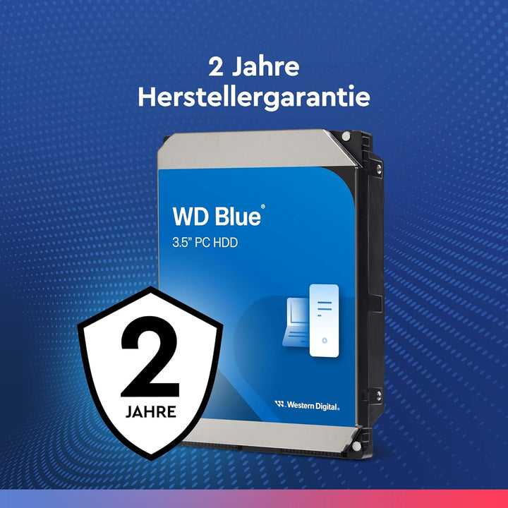 WD Blue 1TB Interne Festplatte (8,9 cm (3,5 Zoll)), SATA 6 Gb/s BULK WD10EZEX 1TB 3.5", 1TB 3.5"