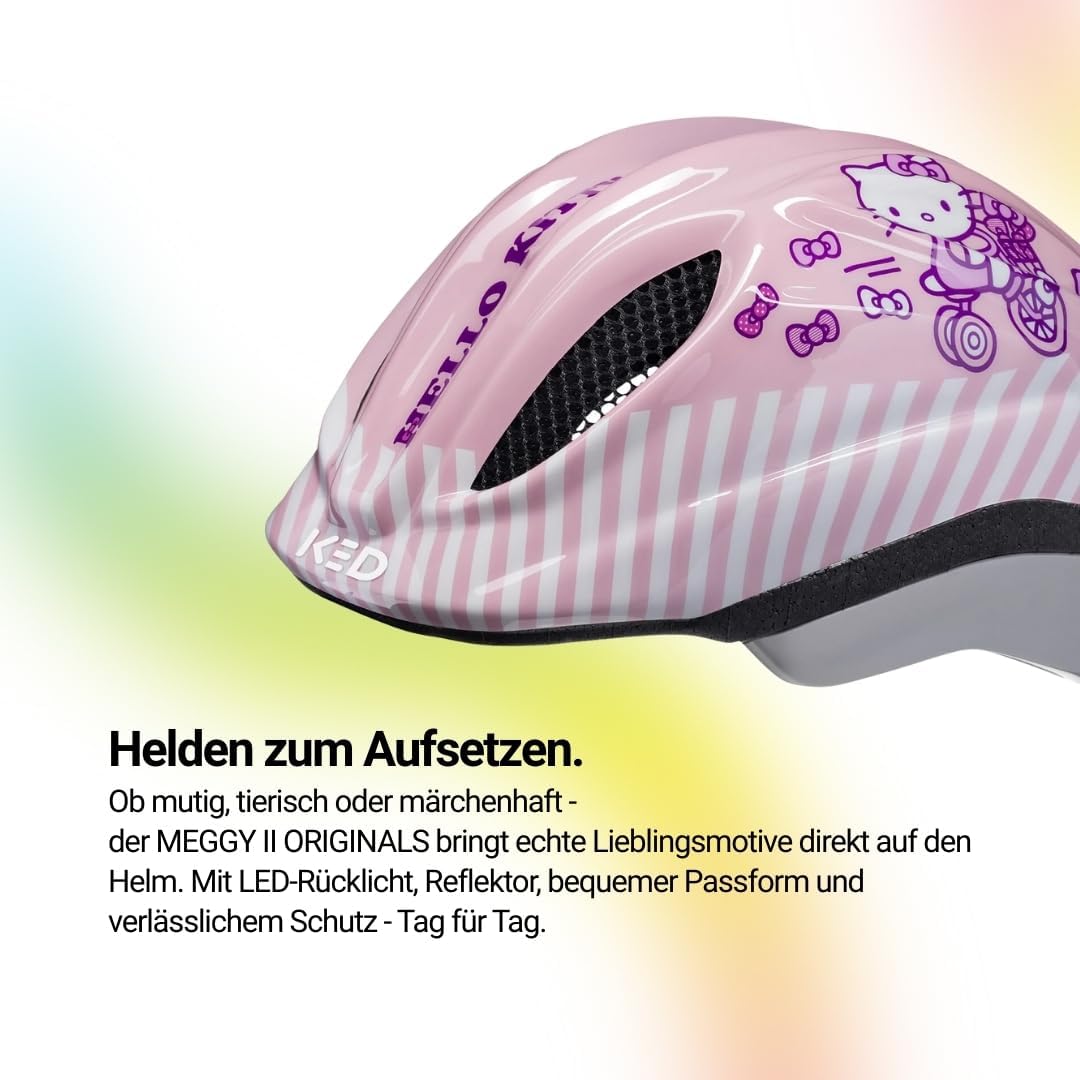 KED Kinderhelm Meggy II Originals S/M (49-55cm) Hello Kitty, S/M (49-55cm) Hello Kitty