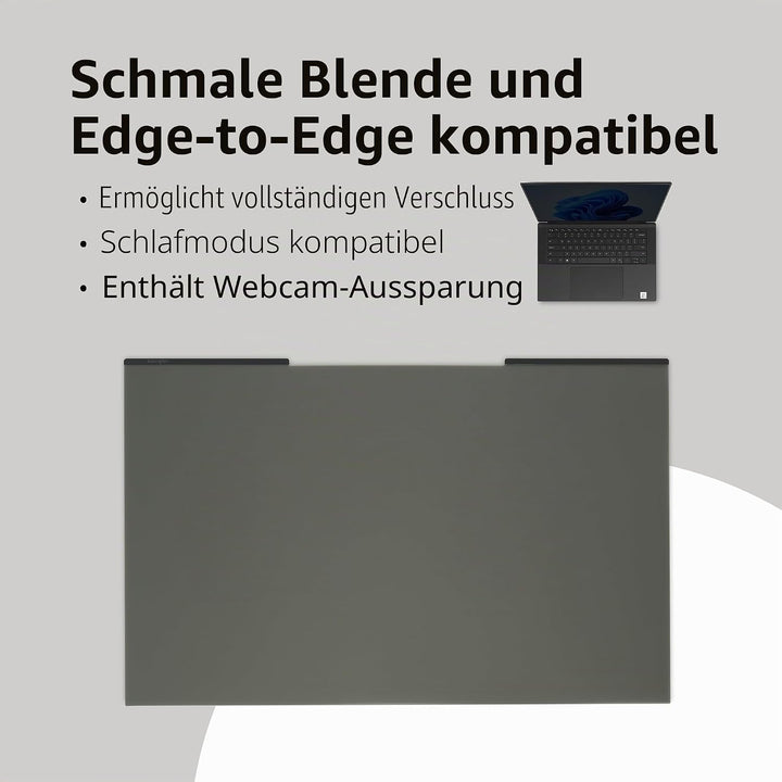 Kensington MagPro™ Magnetischer Blickschutzfilter für Laptops 16 Zoll, 16:10, Magnetische Schutzfoli