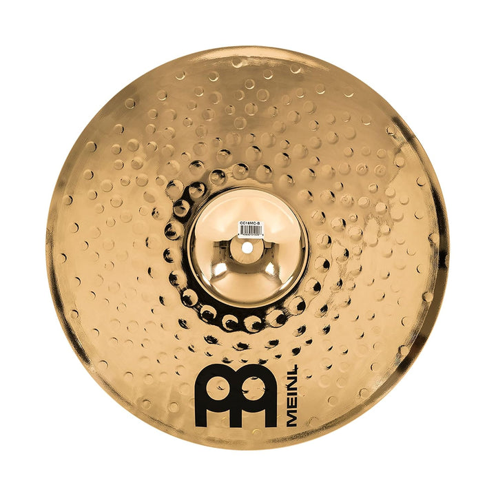 Meinl Cymbals Classics Custom Brilliant Crash Medium 18 Zoll (Video) Schlagzeug Becken – Paar – (45,