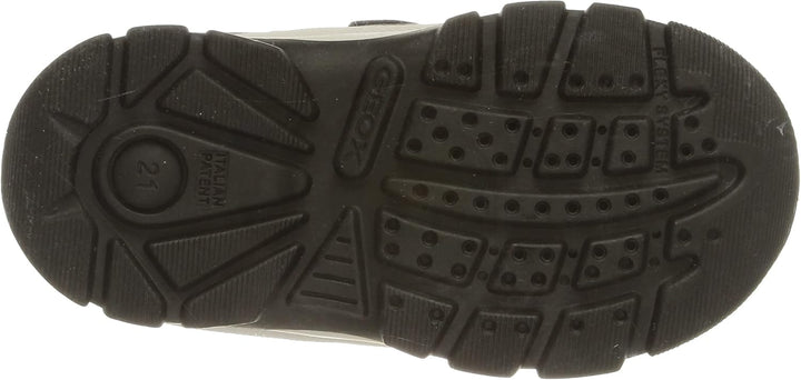 Geox B Flanfil Boy Wpf B Baby - Jungen Stiefeletten 20 EU Black Orange, 20 EU Black Orange
