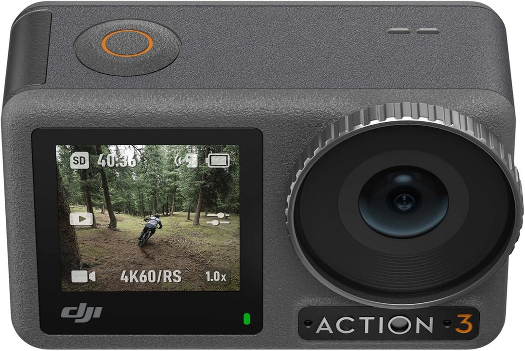 DJI Osmo Action 3 Adventure-Combo - 4K HDR Action-Cam, 10-Bit Farbtiefe, wasserdicht, HorizonSteady,