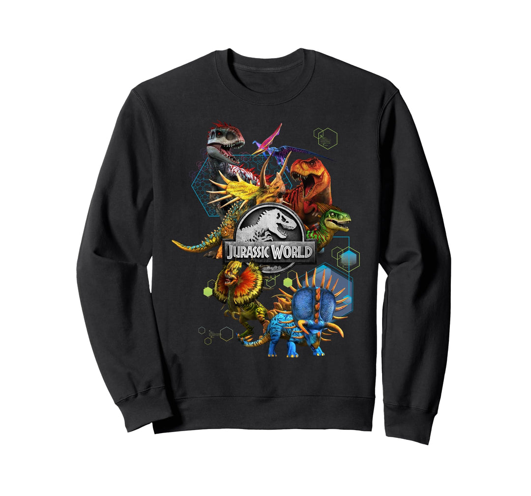 Jurassic World Genetic Dinosaur Mashup Sweatshirt