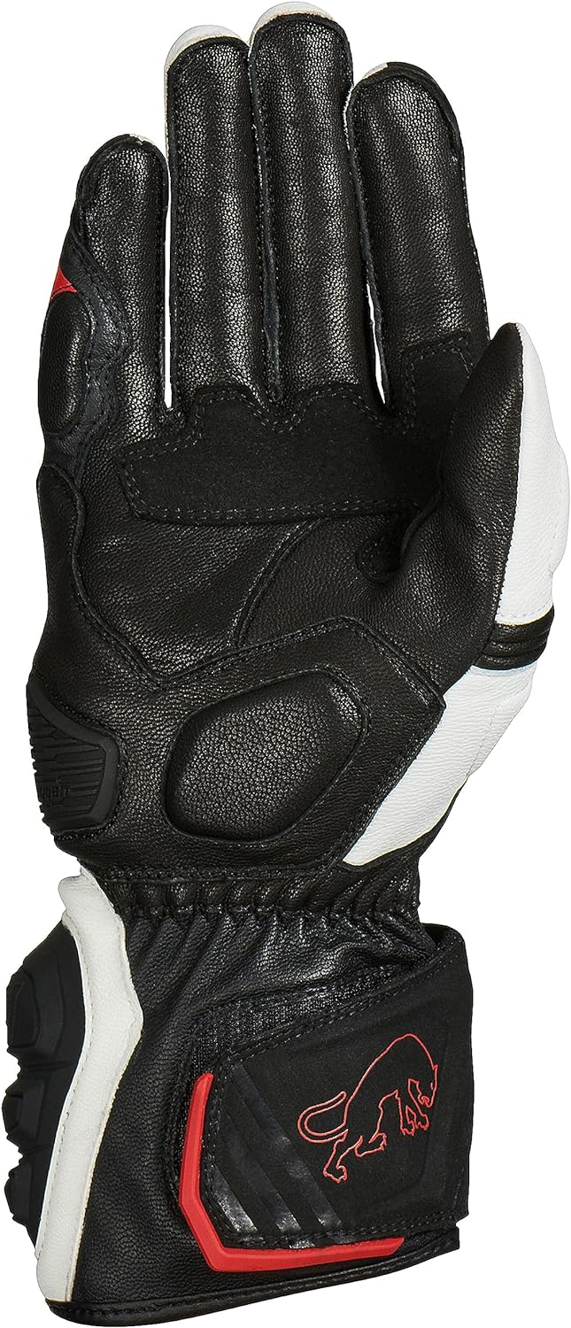 Furygan Men's F-rs1 MOTORRADHANDSCHUHE 3XL EU noir/rouge/blanc, 3XL EU noir/rouge/blanc
