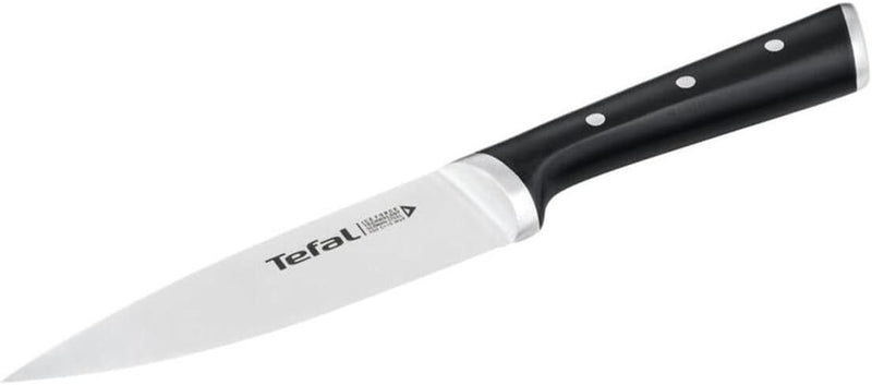 Tefal K23203 Ice Force Kochmesser 15 cm | Fleisch- oder Gemüsemesser | deutscher Edelstahl | ergonom