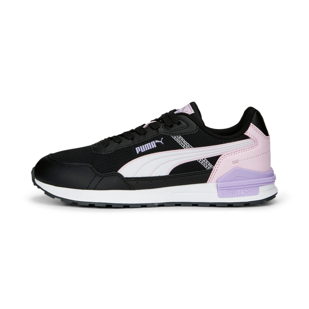 PUMA Herren Graviton Mega Sneaker 46 EU Puma Black Puma White Vivid Violet Pearl Pink, 46 EU Puma Bl