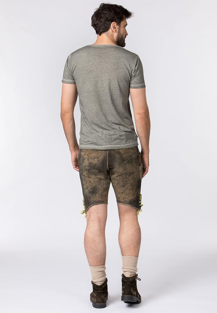 Stockerpoint Herren Ignaz Trachtenshirt S Stein, S Stein