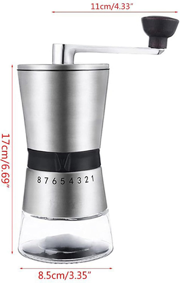 Manuelle Kaffeemühle Konischer Edelstahl 304 Handkurbel Grosser Speicher Kaffee M Hle Handkurbel Sch