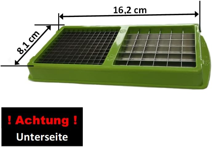 Unbekannt Neu Ersatzteile für Genius - Nicer Dicer Plus: Grund-Deckel - Hobeleinsatz - Messereinsätz