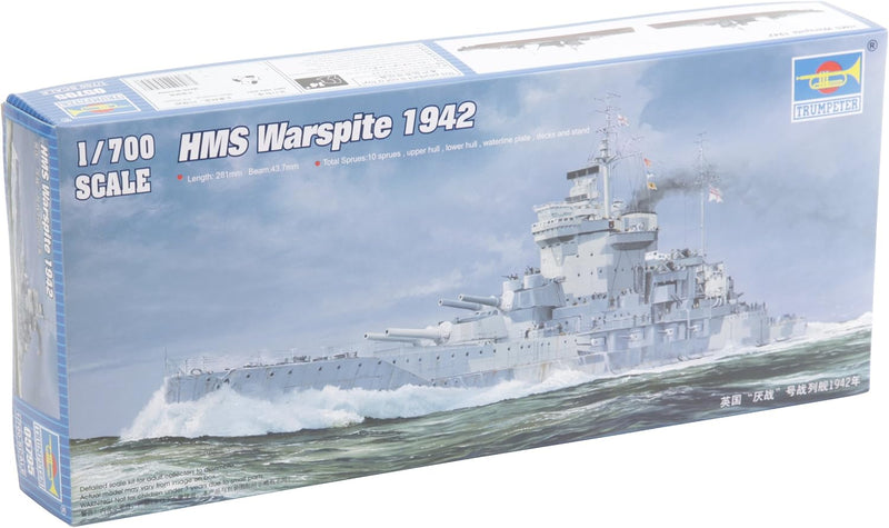 Trumpeter 005795-1/700 HMS Warspite Schiff 1941