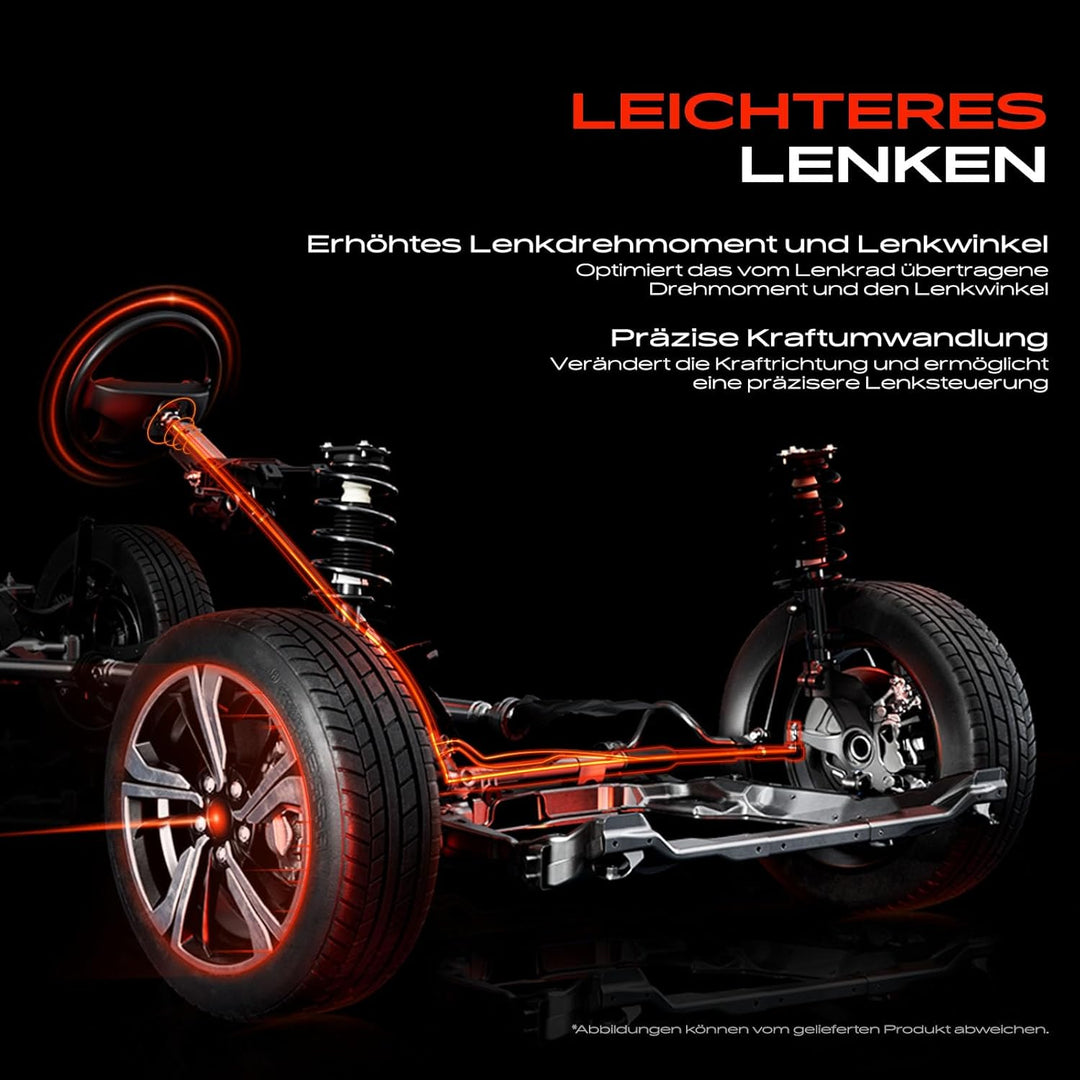 Frankberg Lenkgetriebe Servolenkgetriebe Hydraulisch für Linkslenker Kompatibel mit Land Cruiser 100