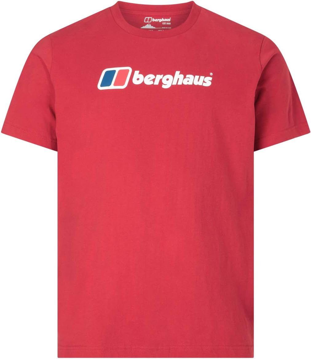 Berghaus Herren Big Corp Logo T-Shirt S Haute Red, S Haute Red
