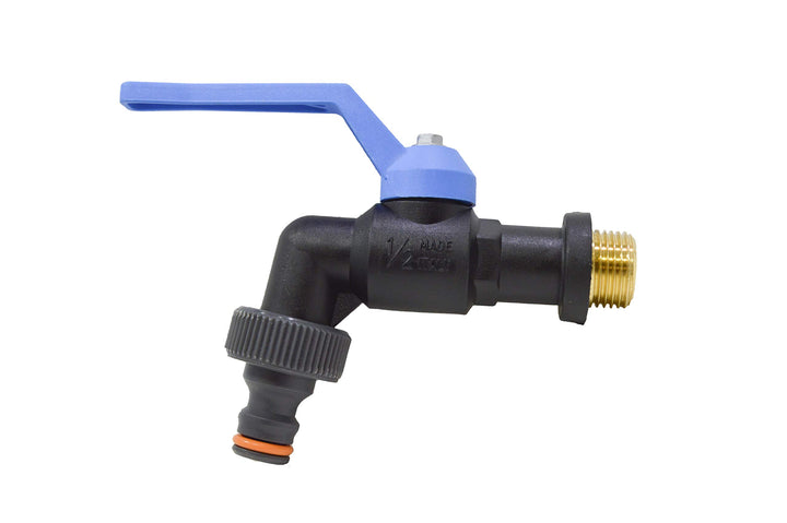 S&M 180.026 – Griffin 1/2 Frostkugel Griff aus schwarzem Polypropylen mit automatischer Wiederaufnah