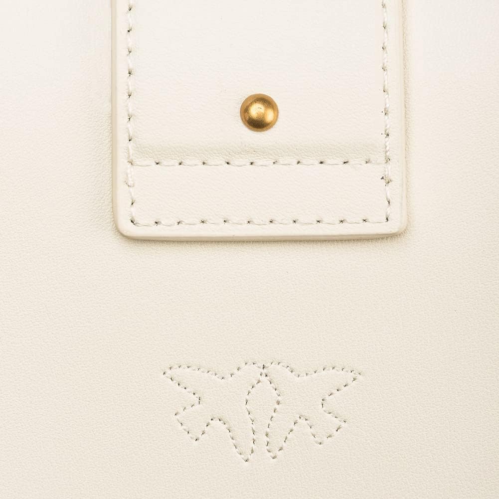 Pinko, Mini Love Bag One Simply, Damen-Tasche, Einheitsgrösse Z14q Weiss-antikgold, Z14q Weiss-antik