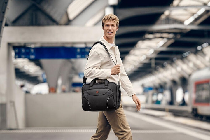 WENGER Cosmic Laptop-Tasche, Notebook, Tablet bis 10 Zoll, Organizer, Damen Herren, Büro Business-Re