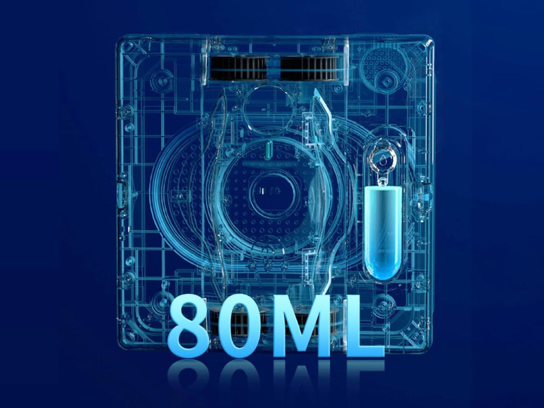 Hutt W8 Fensterputzroboter & Wischroboter für Flächen wie Fliesen, Spiegel etc (max 3800Pa Saugleist
