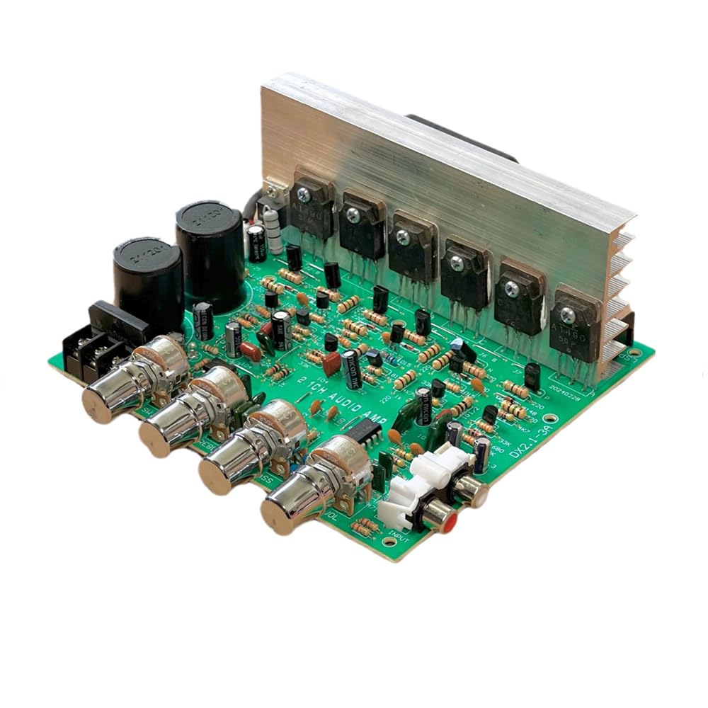 AC18-24V 2.1-Kanal-Hochleistungsverstärkerplatine Subwoofer DIY Fertige Endstufe Board