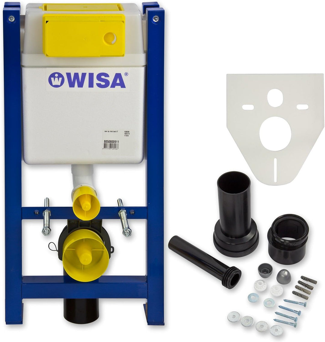 WC-Vorwandelement WISA XT kurze Bauhöhe BH 83 cm Bedienung von oben oder von vorne