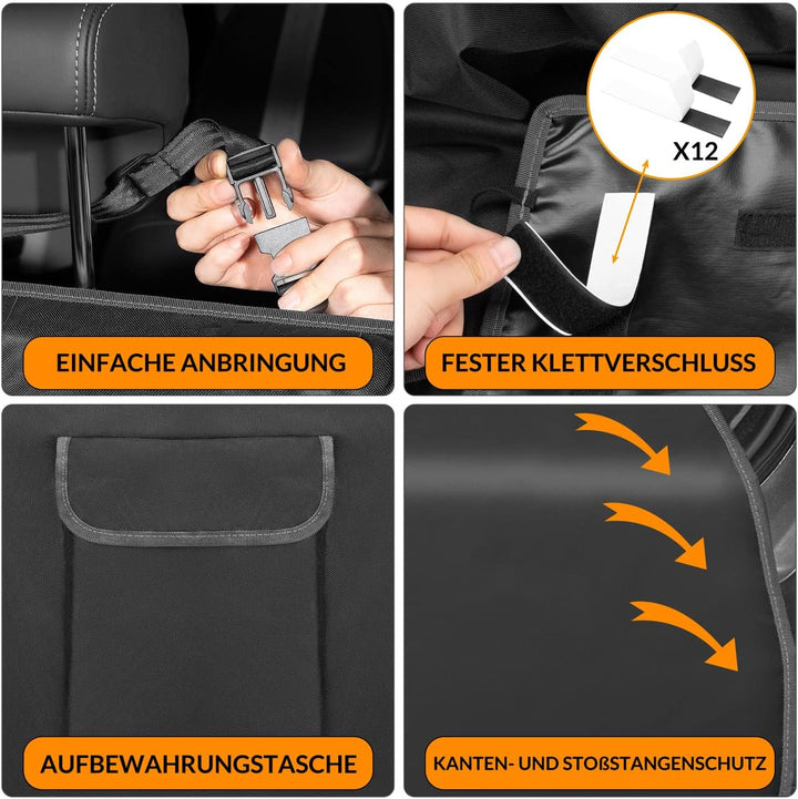 Kingsleeve Kofferraumschutz Universal Wasserabweisend Kratzfest Ladekantenschutz Pflegeleicht 600D O