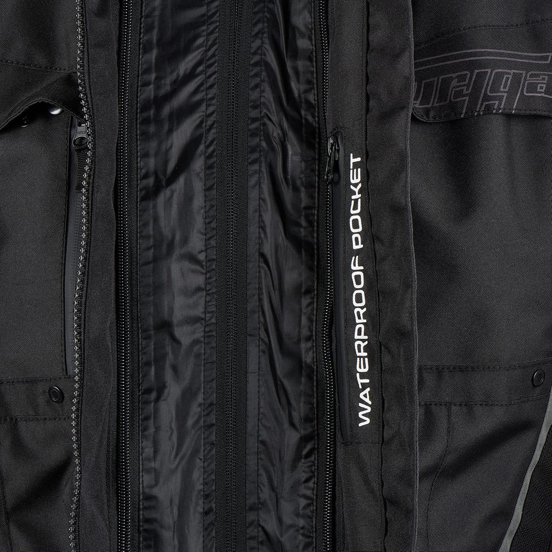 Furygan Herren Motorradjacke S Schwarz-Grau., S Schwarz-Grau.