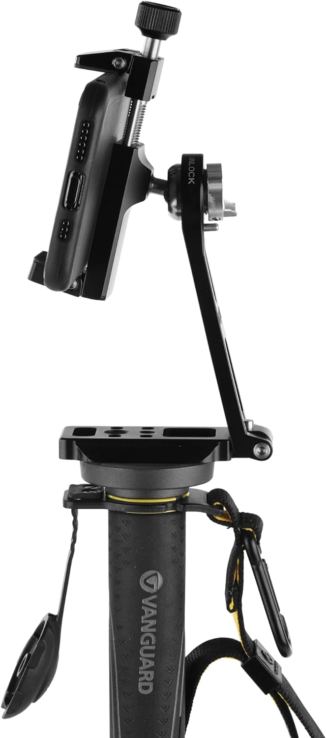 Vanguard VEO SPH Smartphone Holder W/Cold Shoe Mount, Schwarz, VEO SPH