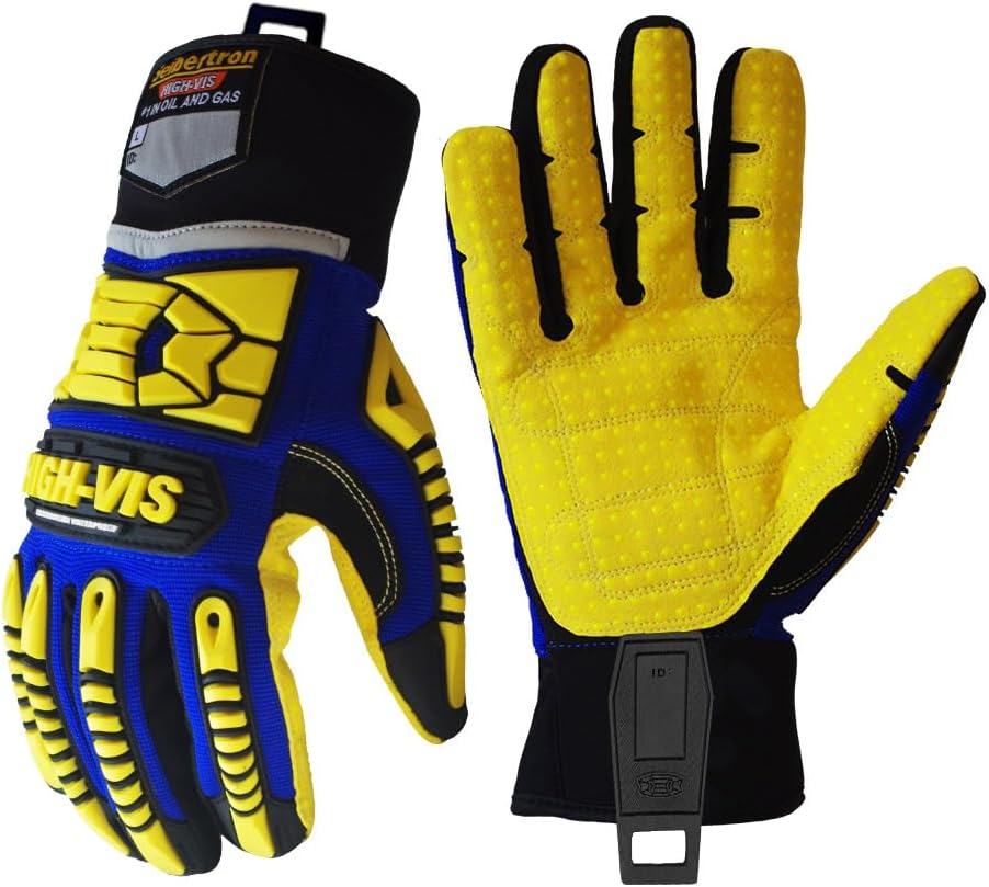 Seibertron HIGH-VIS SDXW Power Grip Rutschfeste Winter Warm Kaltes Wetter Zustand Wasserdichte Windd