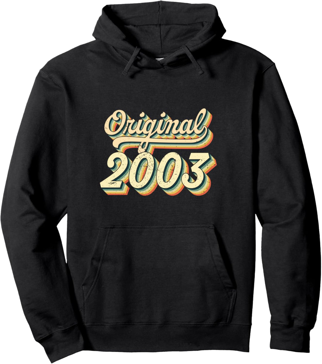 Original Jahrgang 2003 Vintage 19.Geburtstag Jungen Mädchen Pullover Hoodie