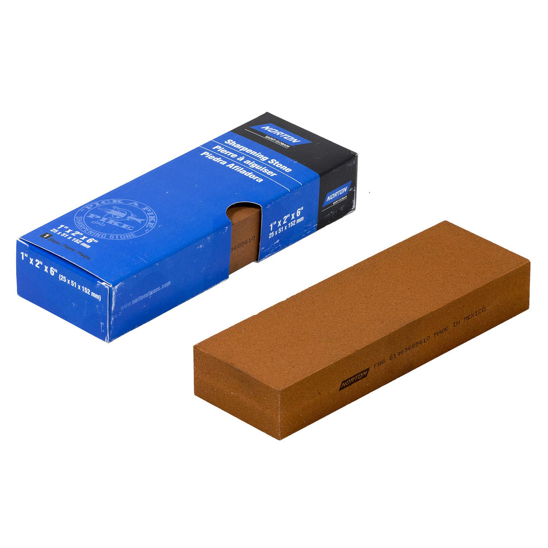NORTON INDIA Bankstein/Schleifstein/Wetzstein | 152 x 51 x 25 mm | Körnung: fein (320)