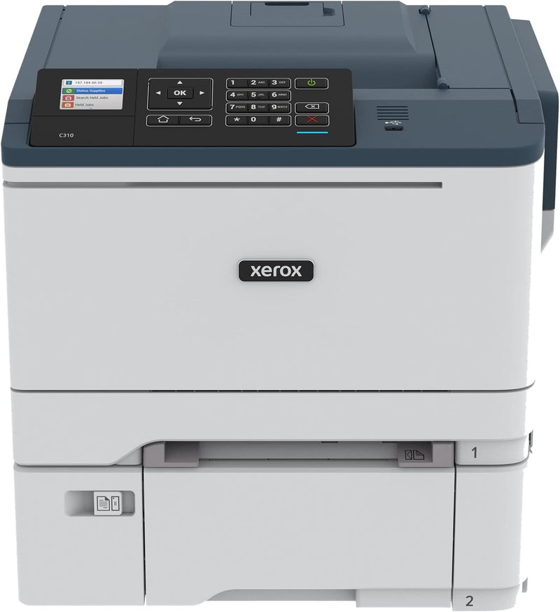 Xerox C310 A4 33 Seiten pro Minute Drucker Vorder/Retro Wireless PS3 PCL5e/6 2 Tabletts insgesamt 25