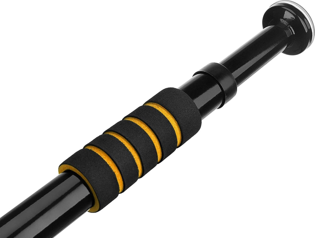 Gymtek Klimmzugstange für Türrahmen - von 70 bis 100 cm - Pull Up Bar, Indoor Reckstange, Klemmstang