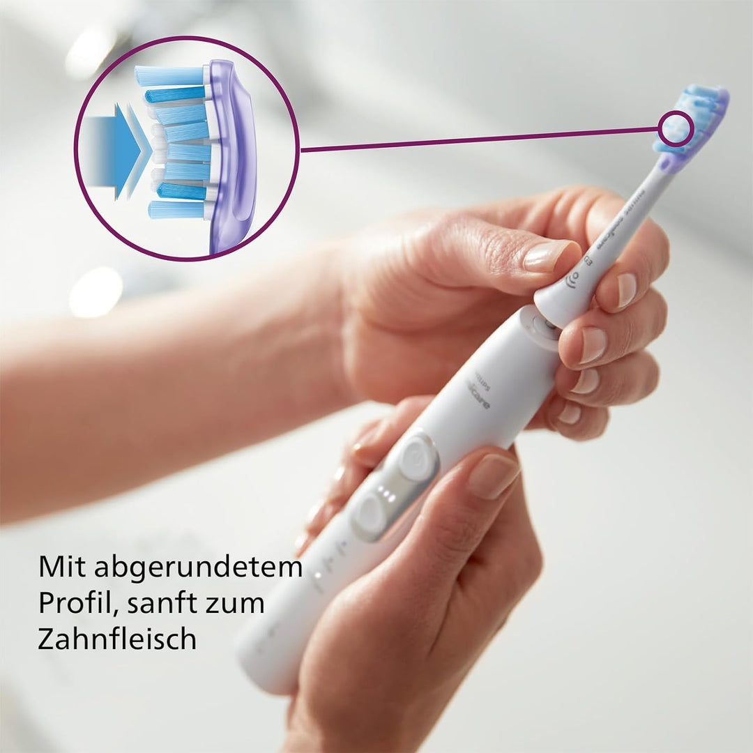 Philips Sonicare Original G3 Premium Gum Care Standard Schallzahnbürstenköpfe - 4er-Pack in Weiss (M