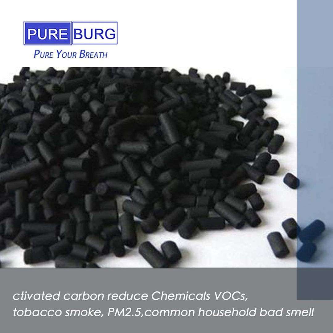 PUREBURG Ersatz-True-HEPA-Filter, kompatibel mit Aiibot A500 Luftreiniger,H13 Luftreinigender Staub