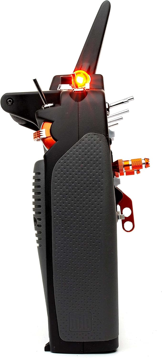 Spektrum SPMR20110EU iX20 20-Channel Special Edition Transmitter, International, Grey/Silver