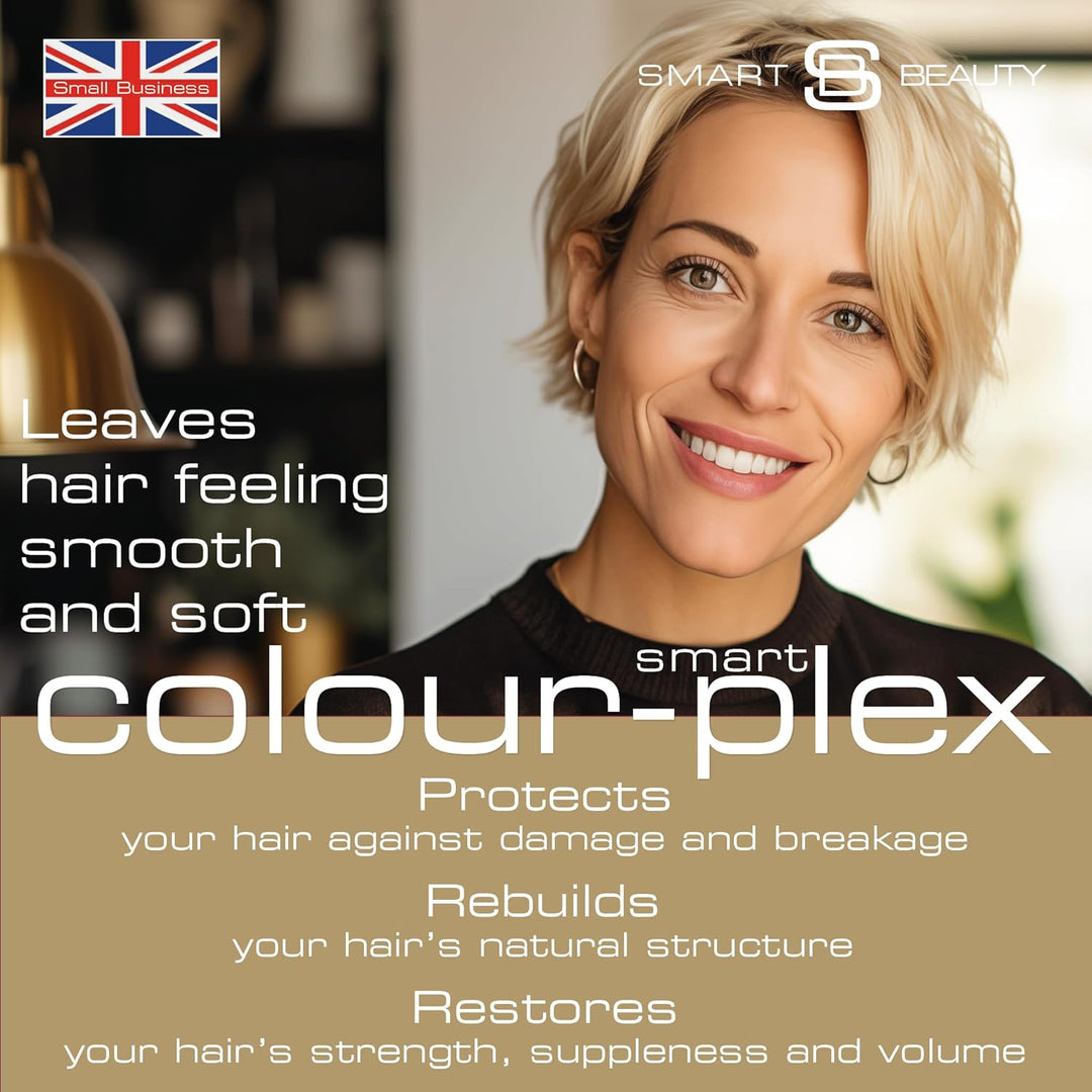 Cremeblond Haarfärbemittel mit zusätzlichem Plex Haarpflege Conditioner, permanente Haarfarbe mit ei