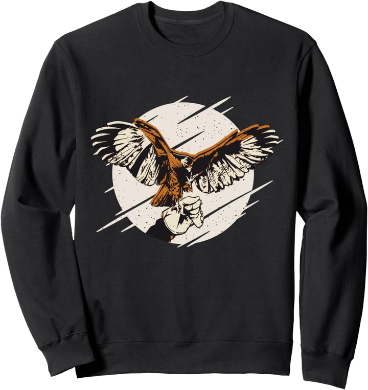 Steinadler Tierpfleger Jäger Falkner Falknerei und Beizjagd Sweatshirt